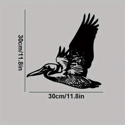 Pelican Metal Wall Art,Metal Wall Art Interior Decoration, Home Office Wall