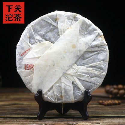 357g Xiaguan High Quality Shen Puer Cake Bulang Old Tree Since 1902 Top Puercha