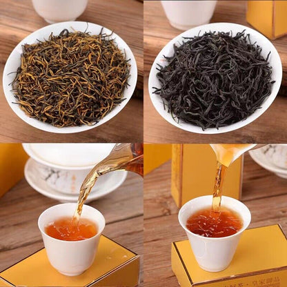 250g Lapsang Souchong Black Tea Jin Jun Mei Oolong Tea Loose Leaf Wuyi Red Tea