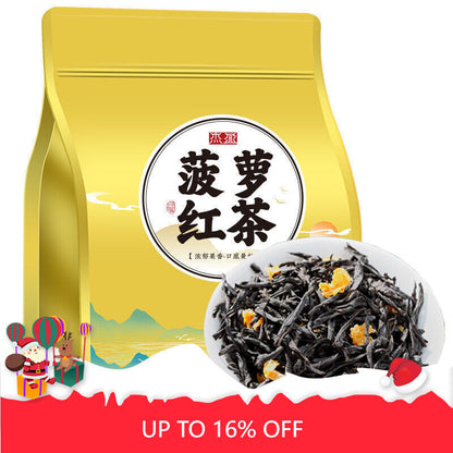 Black Tea Zhengshan Xiaojiao Pineapple Black Tea Strong Aroma Loose Leaf 250g
