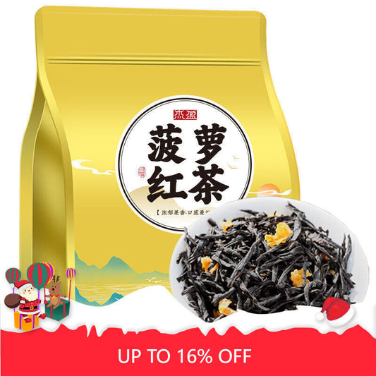 Black Tea Zhengshan Xiaojiao Pineapple Black Tea Strong Aroma Loose Leaf 250g