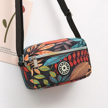 Women Handbag Ladies Luxury Square Messenger Nylon Crossbody Canvas Shoulder Bag