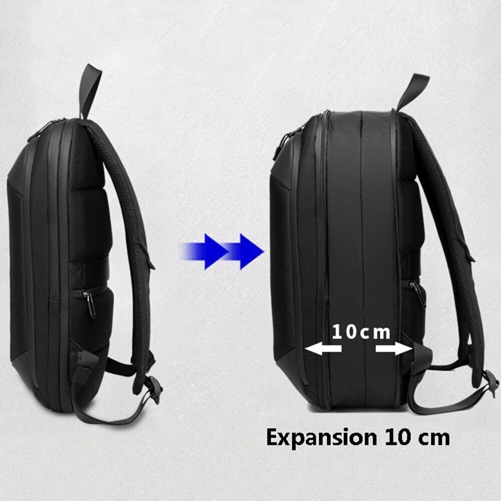 Men 15.6 Inch Laptop Backpack Notebook Rucksack Business Travel Bag