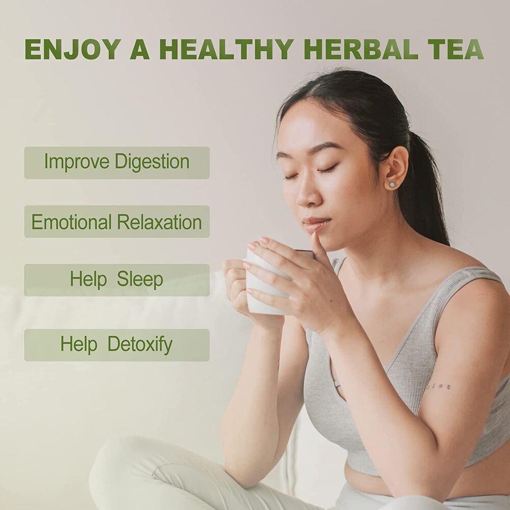 Organic Mugwort Tea Bag 40 Teabags 1.5g/bag Natural Artemisia Vulgaris
