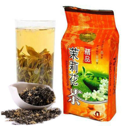 250g Chinese Organic Jasmine Tea Natural Food Green Tea Flower Tea Loose Leaf 茉莉