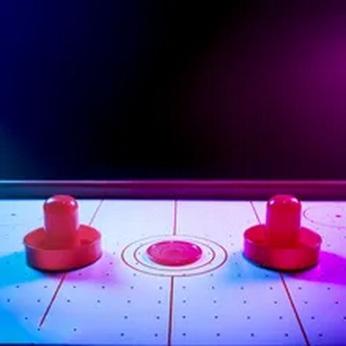 Round Pucks Felt Pusher Mallet Professional Air Hockey Table Goalies Pusher Set