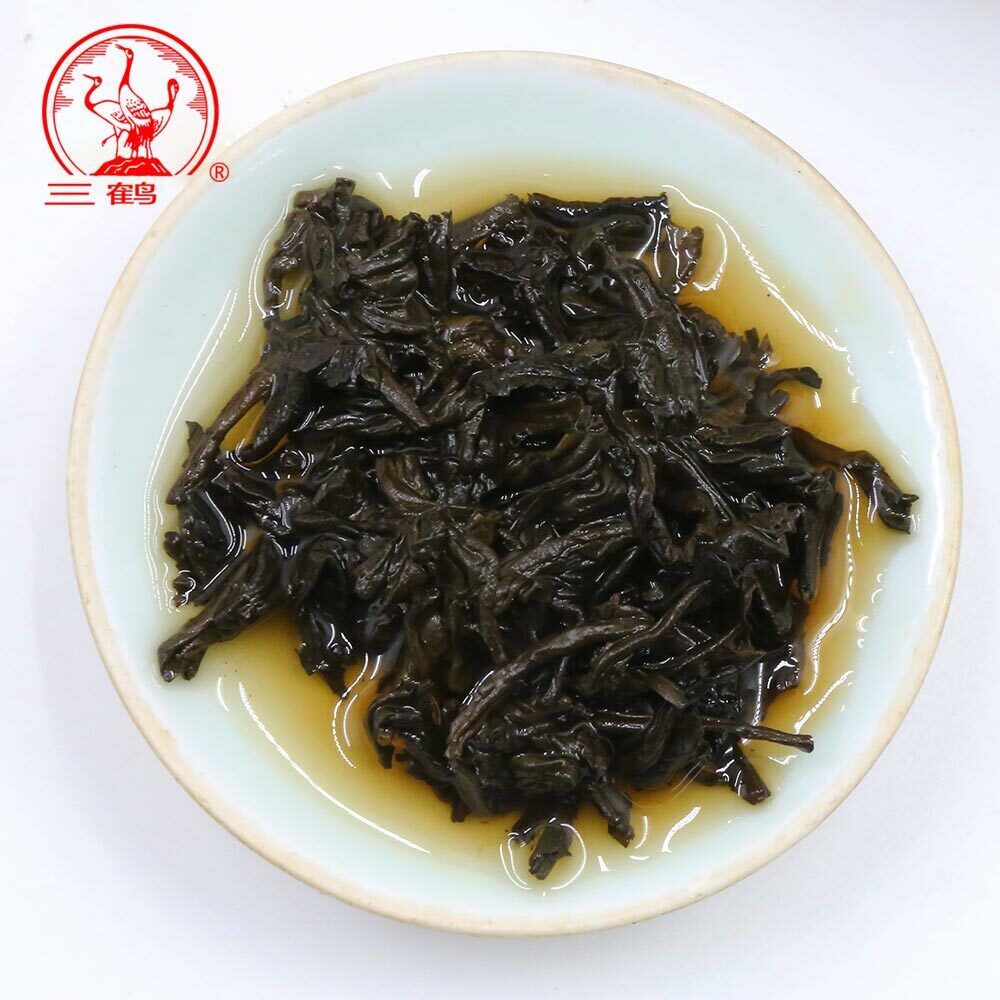 Three Cranes Sanhe 2015 Loose Liupao Tea Dark Tea 2301 Aged Teas 250g