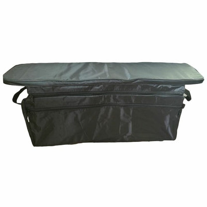 Canoe Inflatable Boat Padded Under Seat Cushion Storage Bag Black Water Skiing