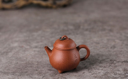 150cc China Yixing Handmade Purple Sand Teapot Jiang Bao Ni Yang Zhuo Hu Gongfu Teapot-