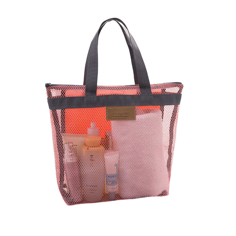Travel Beach Bag Portable Outdoor Toiletries And Swimming Bags Mesh Storage Bag