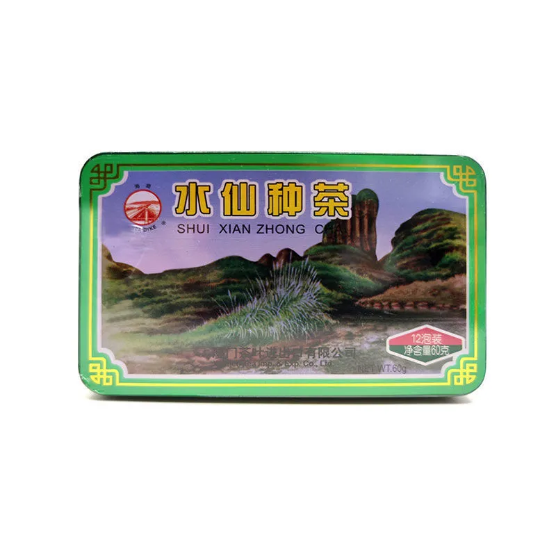 Sea Dyke Brand AT105 Fujian Shui Xian Zhong Rock Yan Cha China Oolong Tea 60g