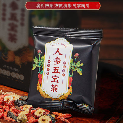 7 Types of Herbal Tea Ginseng Maka Sangshen Huangjing Wolfberry Herbal Tea 150g-