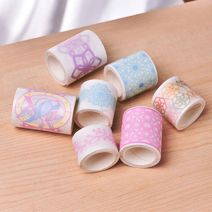 Ceramic Decals 3 Meter Pottery Painting Textured Paper Hollow Stickers Auxiliary