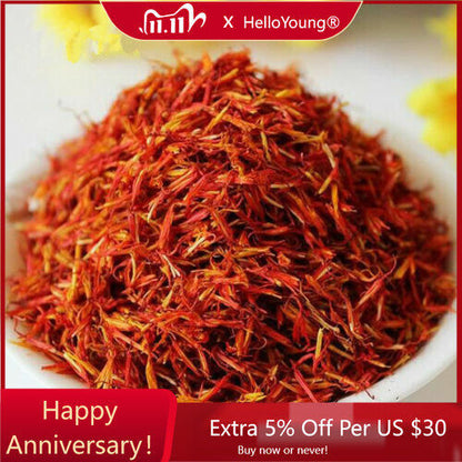 Saffron StigmaCroci Chinese Specialty Saffron 100% Authentic Crocus Flower Tea-