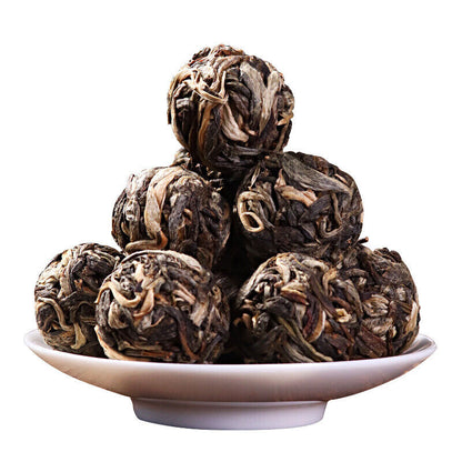 500g 8g/pc Icelandic Dragon Pearl Pu-erh Raw Tea Handmade Dragon Pearl Tuocha