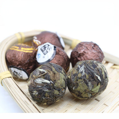 500g Top-Grade Fuding White Tea Pressed Tea Natural Spherical Peony White Tea