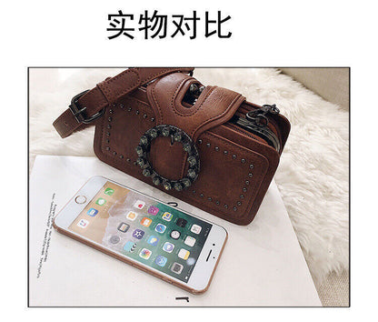 Quality Handbags Small Square Bag Messenger Bag Flap Crossbody Bag