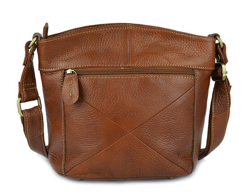 00% Cowhide Women Crossbody Bag Leather Messenger Bags Ladies Shoudler 2023