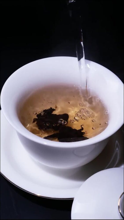 Yunnan Boiled Pu-Erh Tea Cake Old Tree Laobangzhang Black Tea357g-