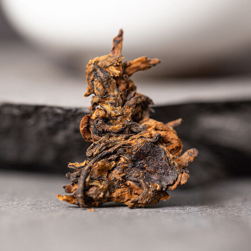 Yunnan Pu'er Ripe Tea Pu'er Lao Banzhang Golden Bud Ripe Tea 375g