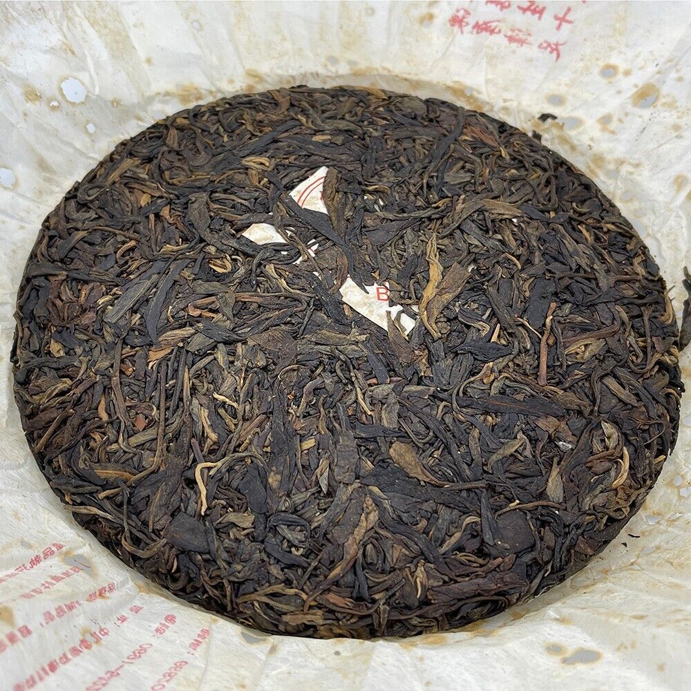 Pu-Erh, octagonal pavilion, Yunnan Qiaomu ancient tea (red classic), 2008y,357g,Raw