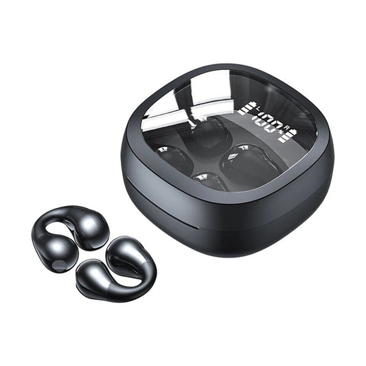 Wireless Bluetooth 5.3 Earbuds Ear Clip Bone Conduction Stereo Headphone Headset