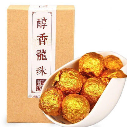 170g/Box Yunnan Mellow Dragon Ball Shu Puer Tea Mini Ripe Puer Tea