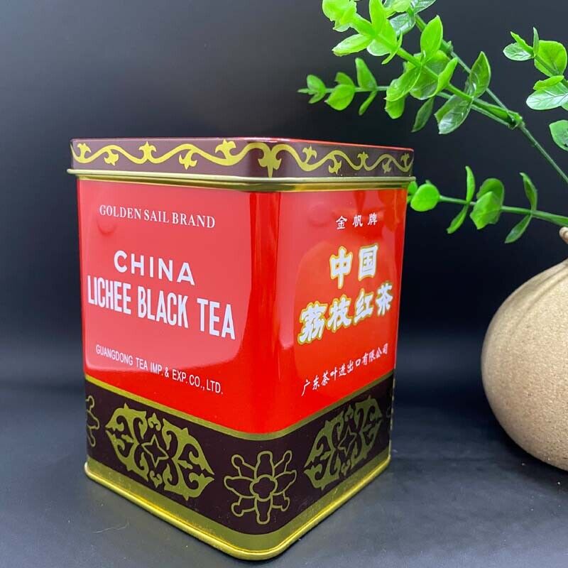 200g B123 Golden Sail Brand China Lichee Flavored Black Tea Lychee Black Tea