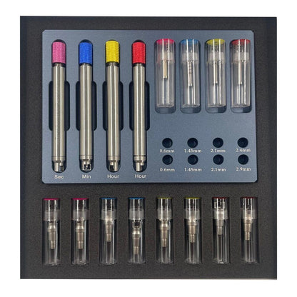 Watch Repair Tool Second Hand Remover Setting & Fitting Press Holder Support Kit