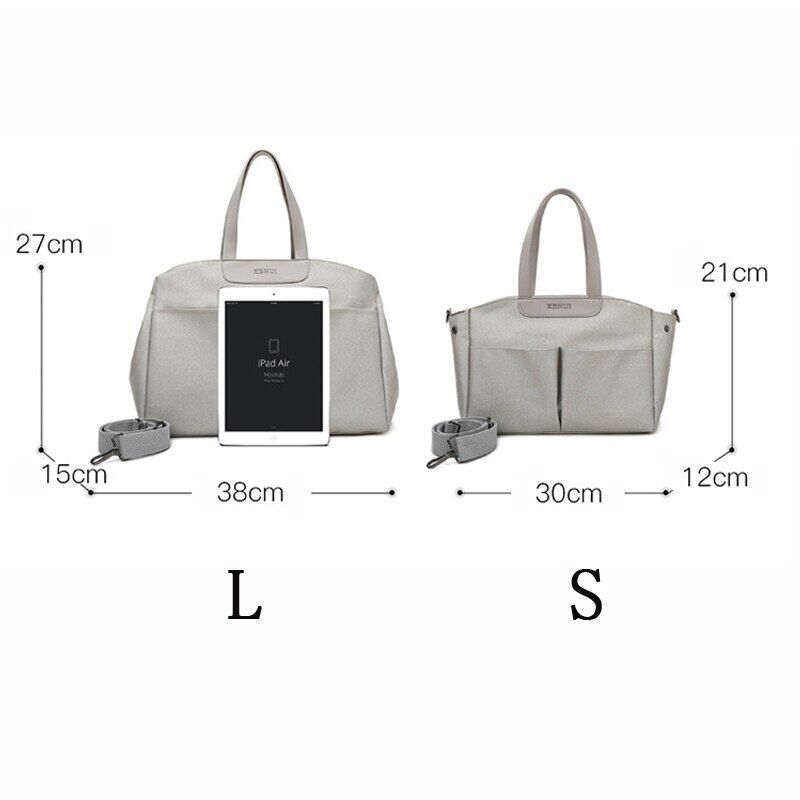 Mommy Diaper Bag Women's Shoulder Bag Mom Travel Stroller Bag Baby Storage Bag