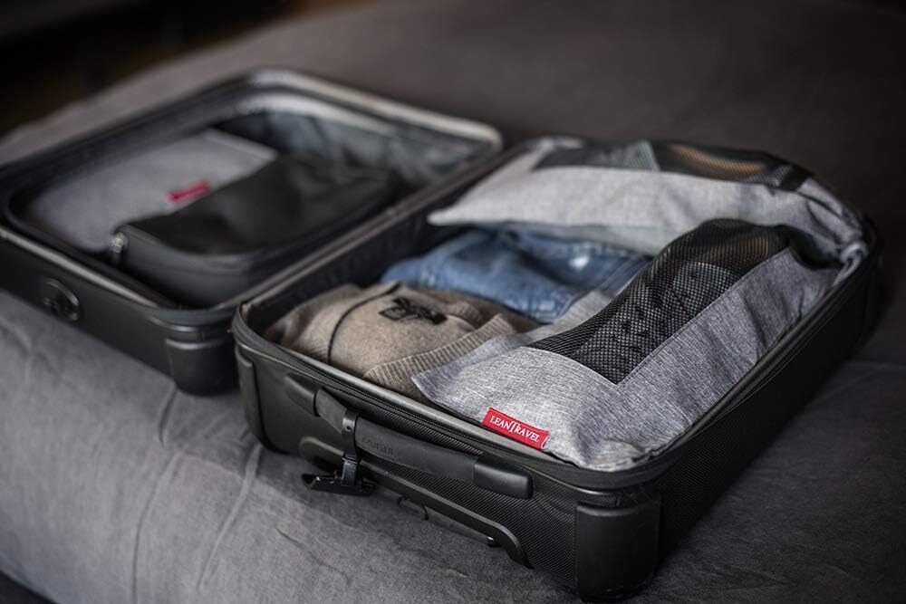 LeanTravel Shoe Bags for Travel with Breathable Mesh & Drawstring Cord Lock,...