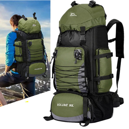 90L Travel Bag Camping Backpack Bags Mountaineering Sport Bag Men Women