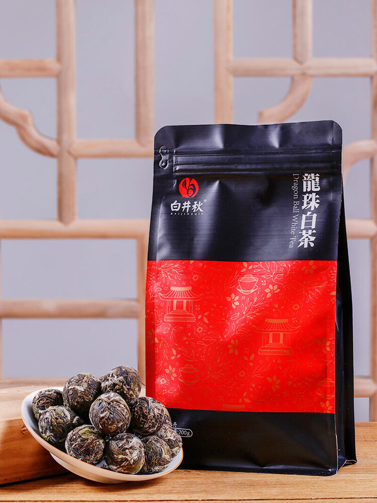 White Peony Tea Fuding White Tea Dragon Ball Bai Mu Dan with Floral Flavor 200g