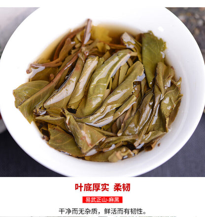 2021 Haiwan Yi Wu Zheng Shan Shen Puer Tea Ma Hei Famous Old Tree Raw Pu'er 500g