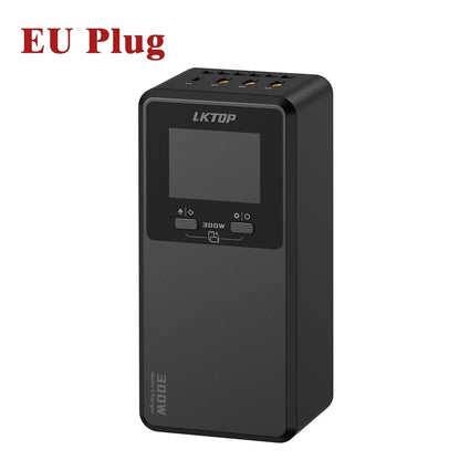 LKTOP 300W 3-Channel Charger for DJI Matrice 4D Batteries – Fast Charge