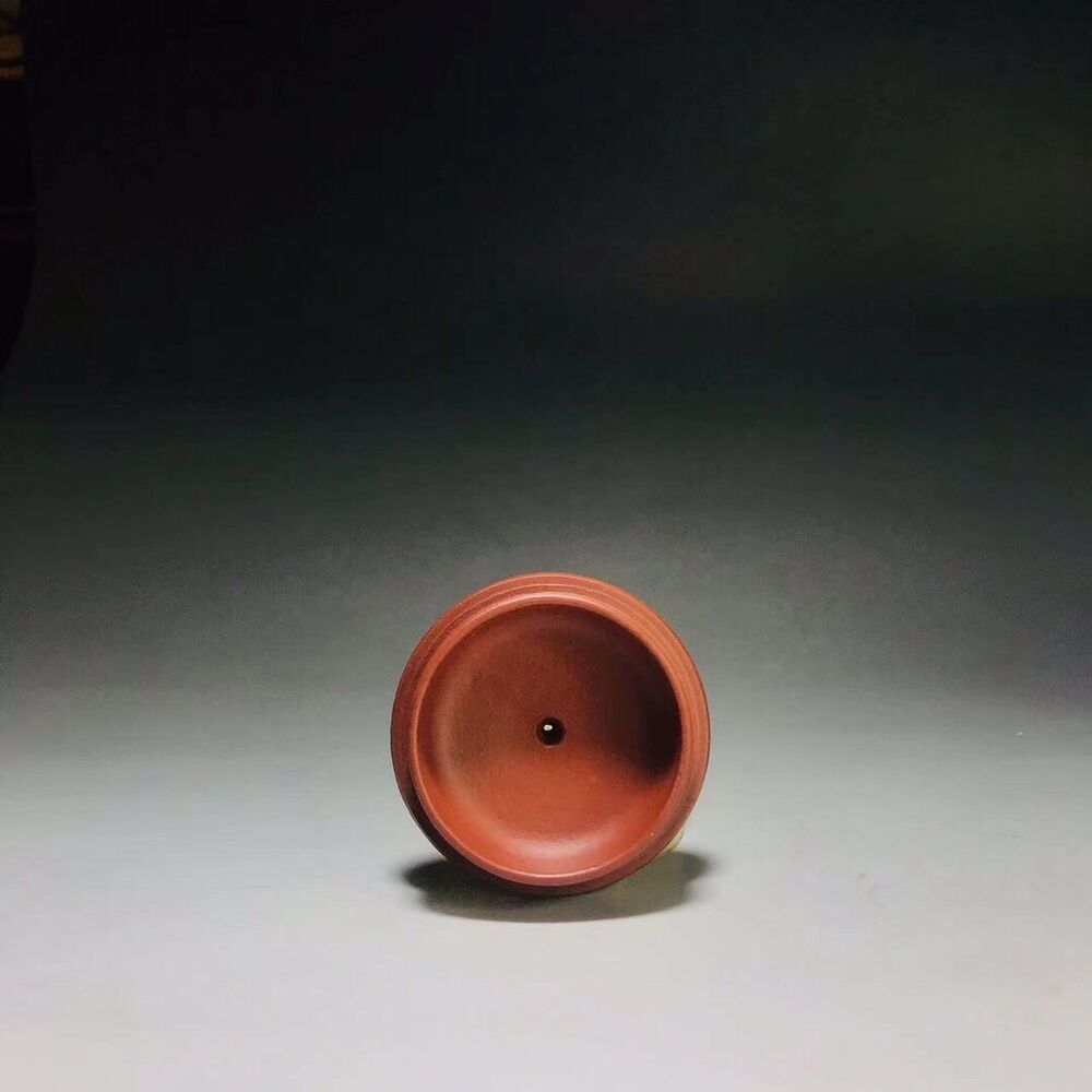 vintage chinese yixing purple clay teapot zisha ceremony carving Collectible art