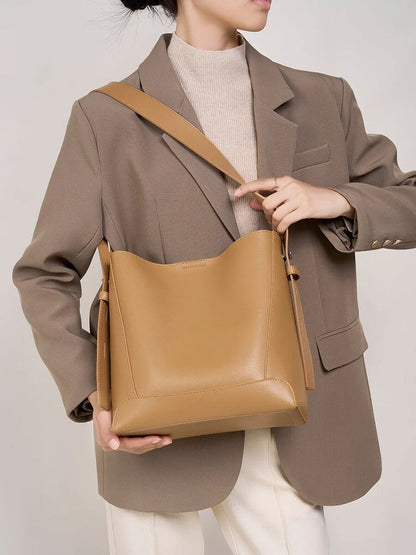 Women's Bag Crossbody Bag One Shoulder Large Capacity Bucket Bag