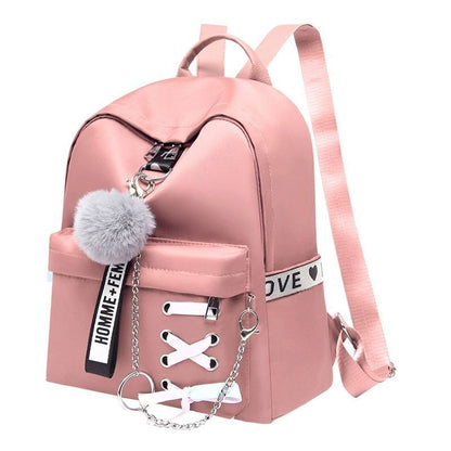 Oxford Backpacks Waterproof Shoulder Traveling School Bags Retro School 20-35 L