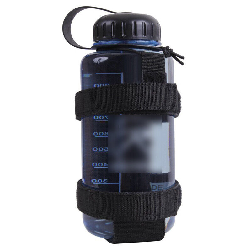 Outdoor Tactical Water Bottle Holder Carrier Bag Kettle Pouch Travel Camping