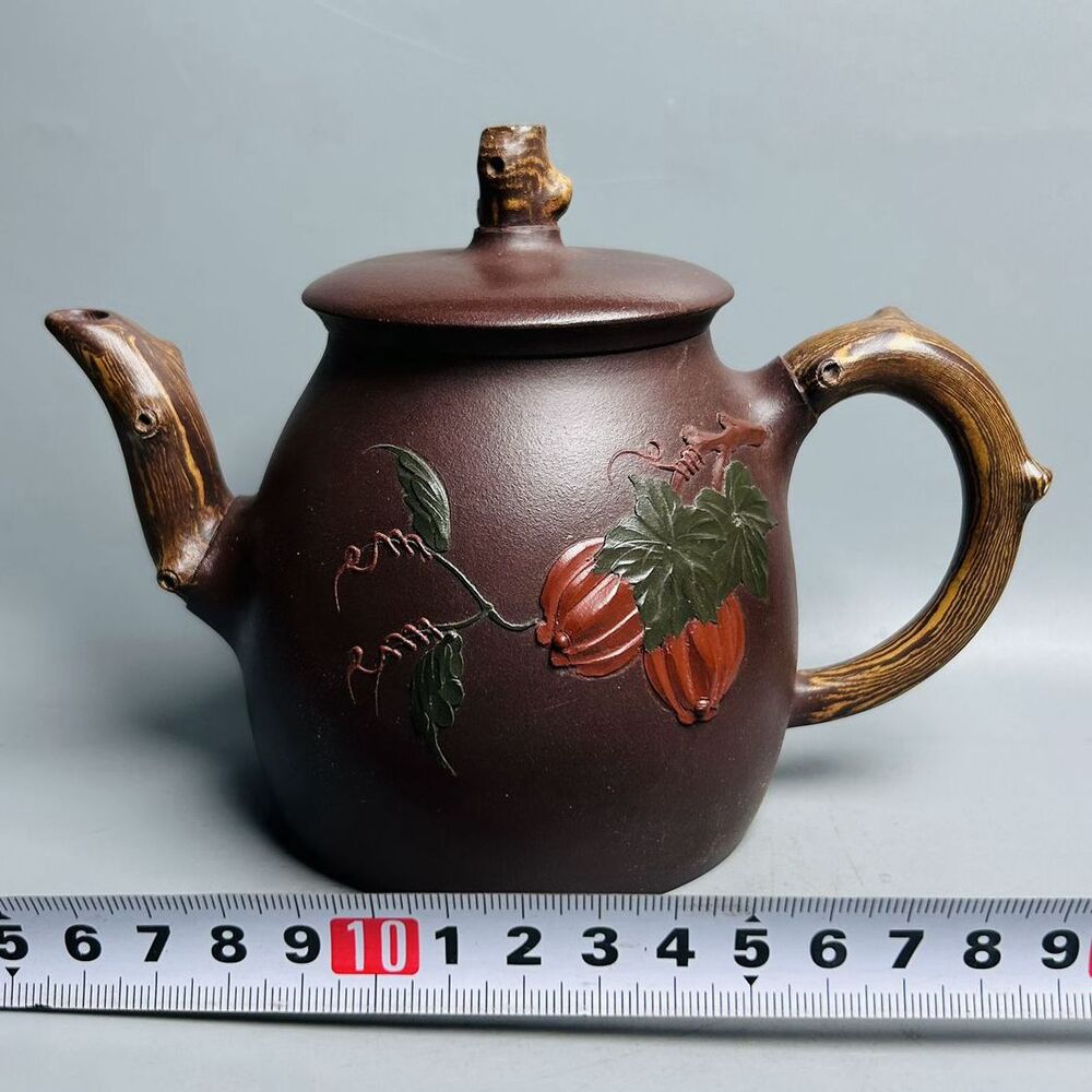 Vintage Chinese Yixing Purple Clay Teapot Zisha Ceremony Teaware Collection Rare