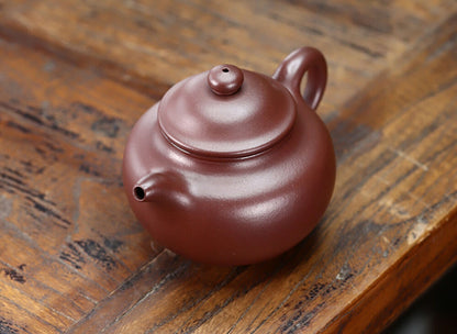 230cc chinese Yixing Handmade Zisha teapot Purple Clay LianZi Gongfu Hu Tea Pot