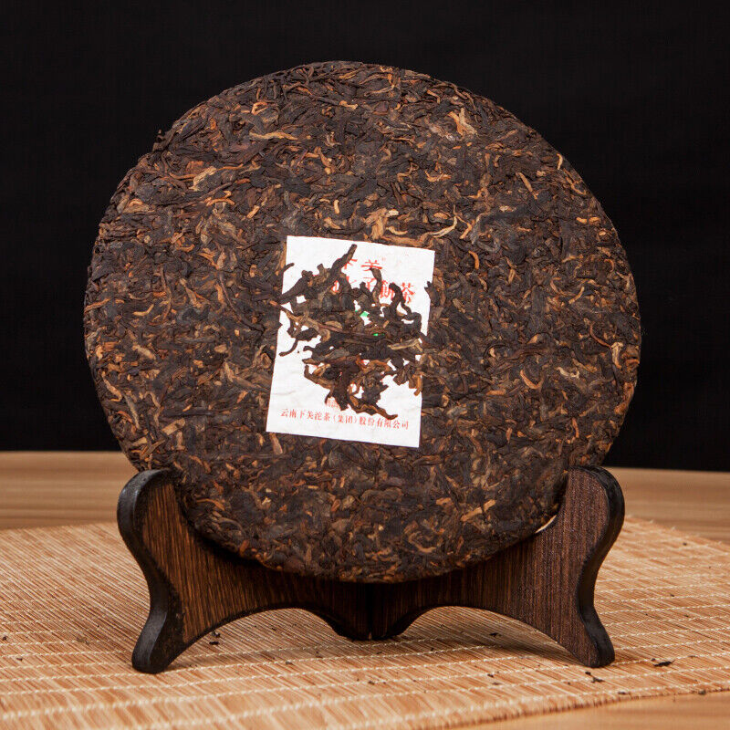 Yunnan XiaGuan Puer Tea 2017 Shu Pu Er Cha FT7573 GAO SHAN QIAO MU Pu-erh 357g