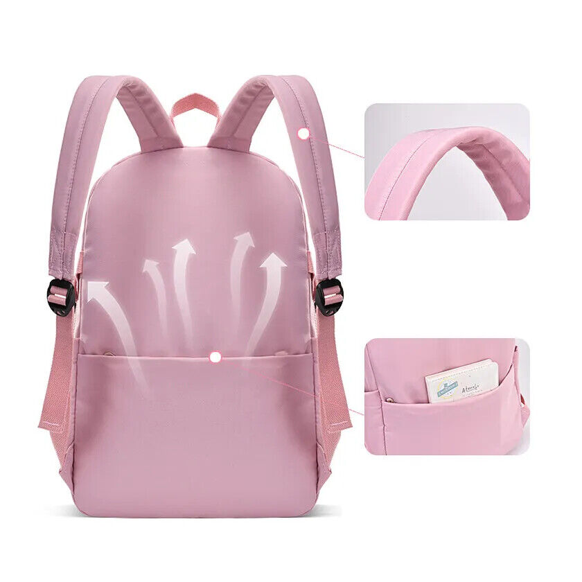 High School Bags Girls Studen Pockets School Backpack Teenage Girl Backpack