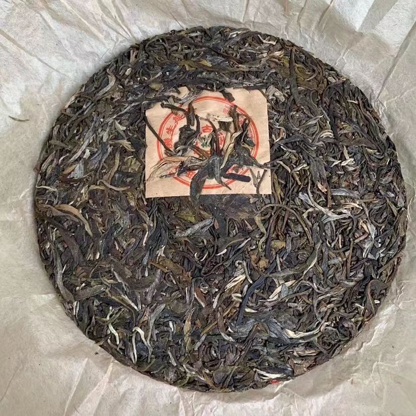 357g Yunnan Banzhang Puerh Tea Cake Hundred Year Old Tree Raw Pu-erh Tea Benefit