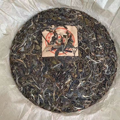 357g Yunnan Banzhang Puerh Tea Cake Hundred Year Old Tree Raw Pu-erh Tea Benefit