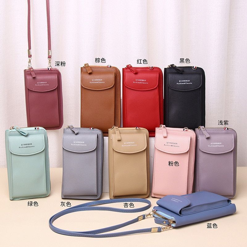 Crossbody Bag Purse Clutch Phone Wallet Shoulder Bags Synthetic Leather Handbags