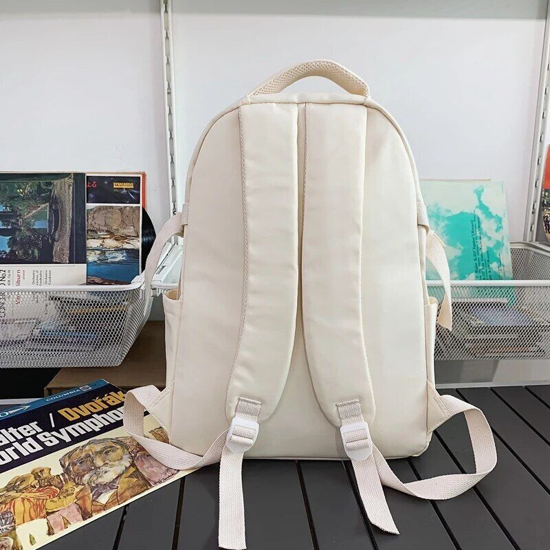 Teenager Bookbag High School Girls Boys School Bag Backpack Women Laptop