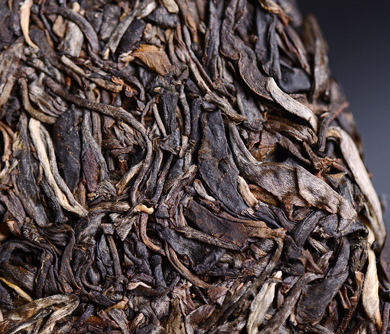 500g Haiwan Remote Mountain Old Tree Puer Tea Cake Raw Pu-erh Batch 211