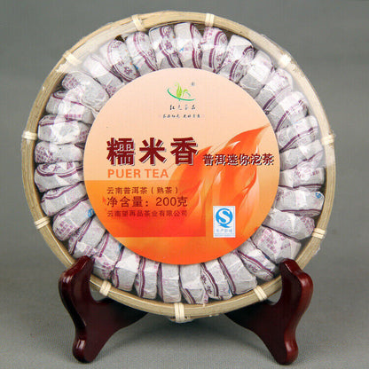 Pu-erh reifer Tee natürliches klebriges Aroma roter Yuan-Tee kleiner Tuo-Tee