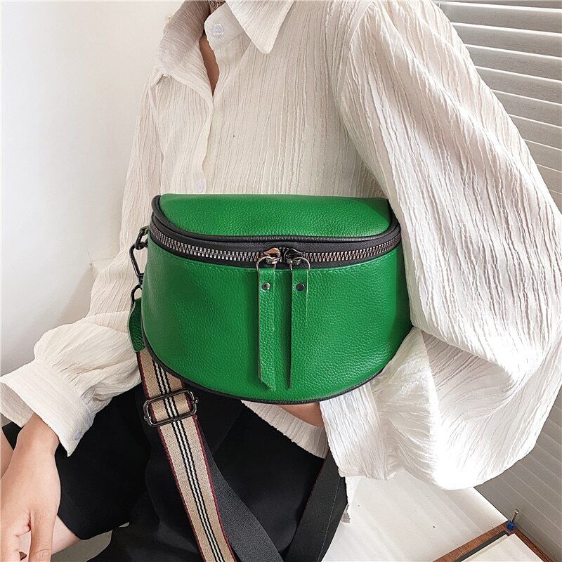 2022 New Bag Genuine Leather Crossbody Bags Women Shoulder Female Handbags
